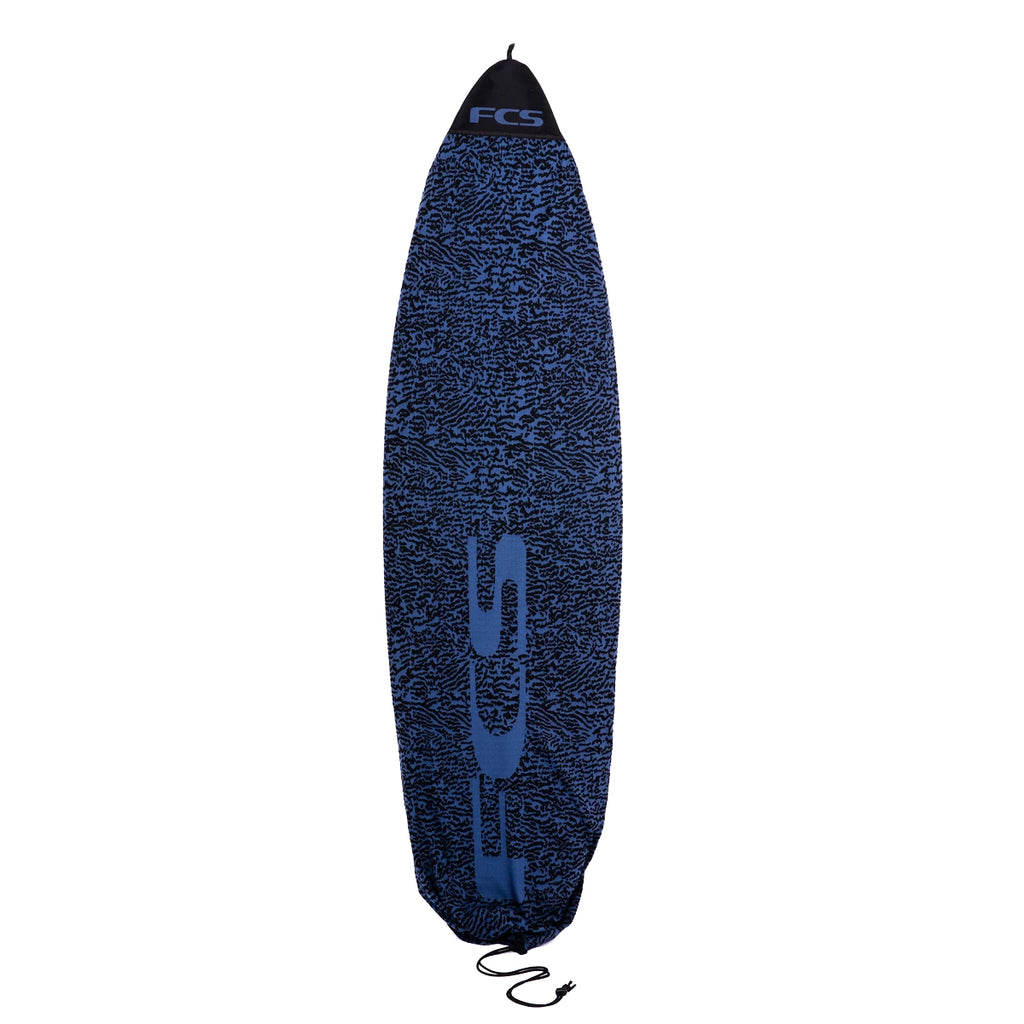 FCS Funboard Stretch Cover Stone Blue 6ft7in