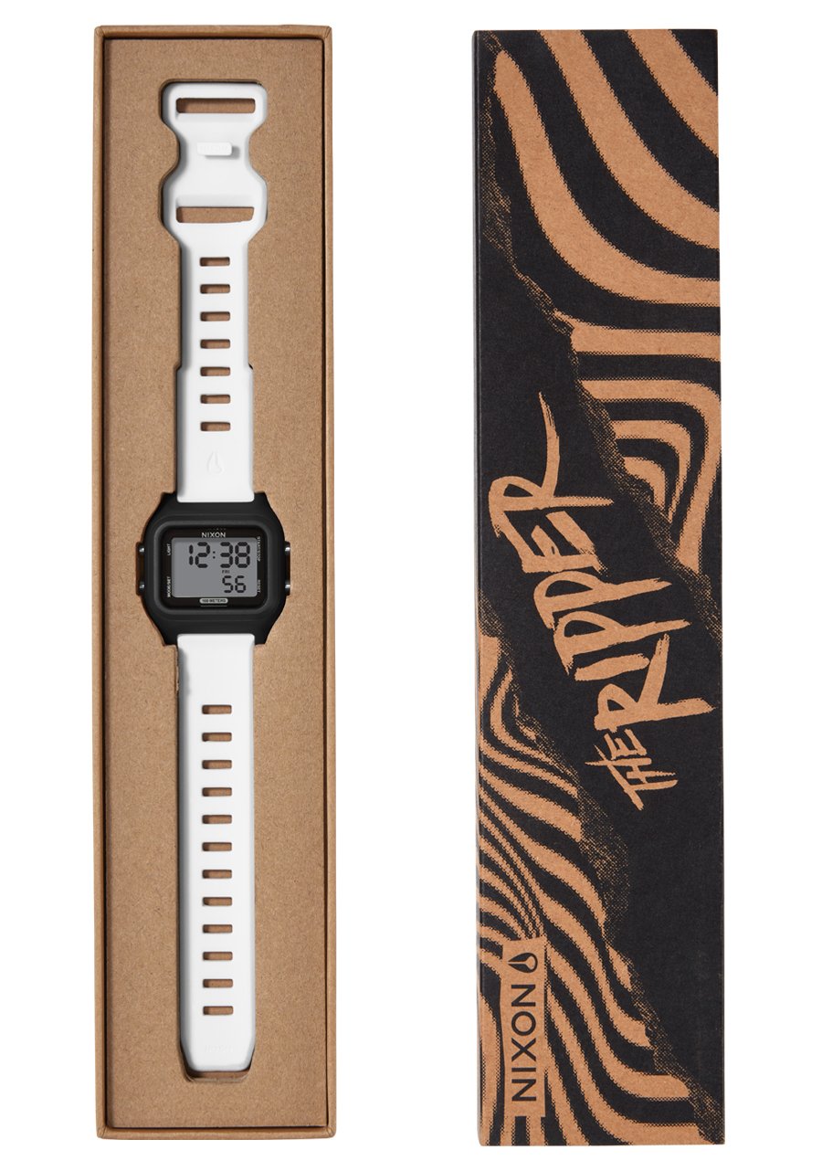 Nixon The Ripper Watch 005-Black-White