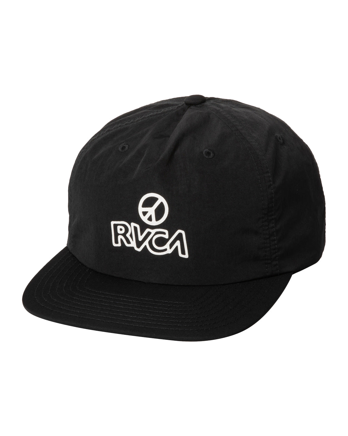 RVCA Heat Snapback Hat BLK OS