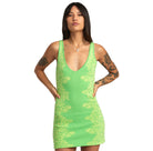 RVCA Mai Tai Sweather Dress GJS0-Green Flash M