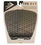 Firewire Surfboards 2+1 Flat Traction Pad Black/Charcoal