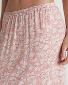 HURLEY BEACHCOMBER MAXI SKIRT T657-Rose Tan- M
