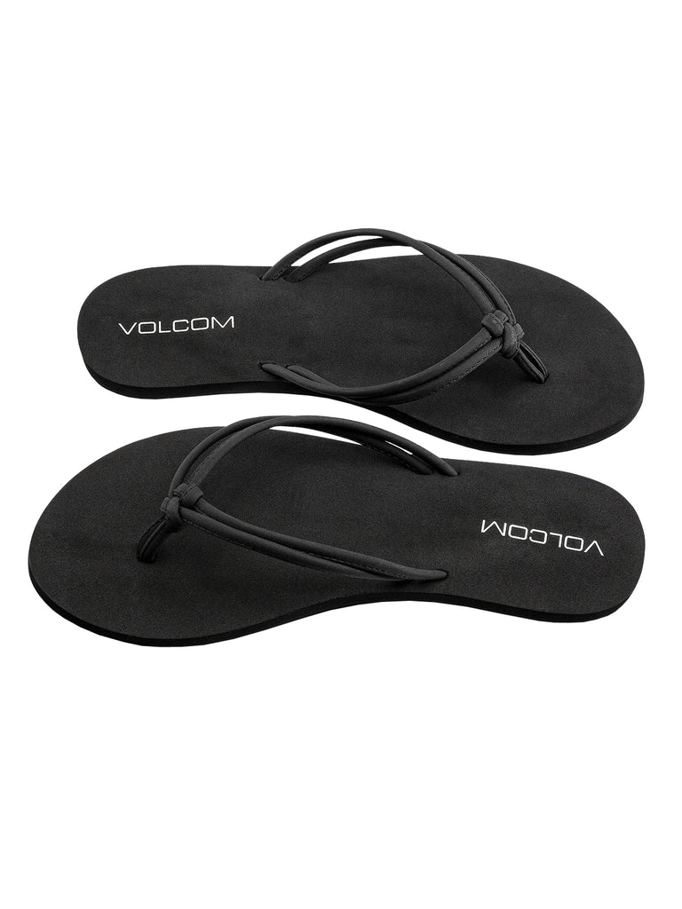 Volcom Forever and Ever 2 Womens Sandal BKO23-Black Out 9