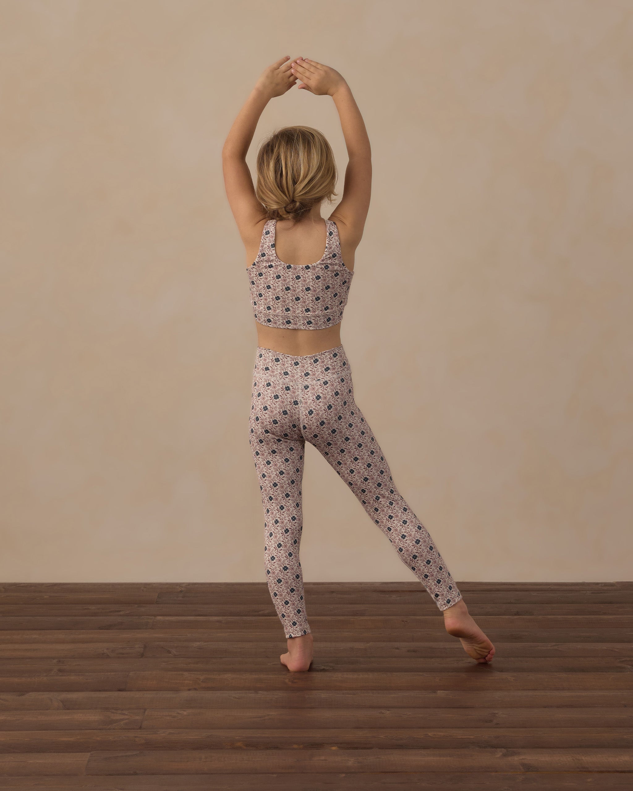 Rylee and Cru Basic Legging Blue Primrose 8-9Y