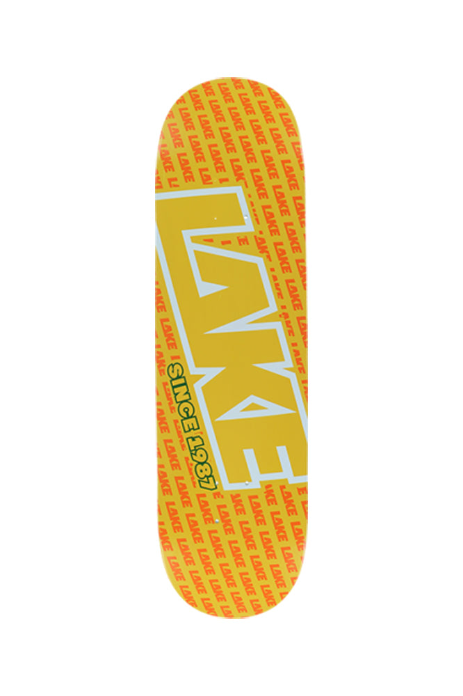 Lake Skateboards Orange Bowl Deck Orange 8.25"
