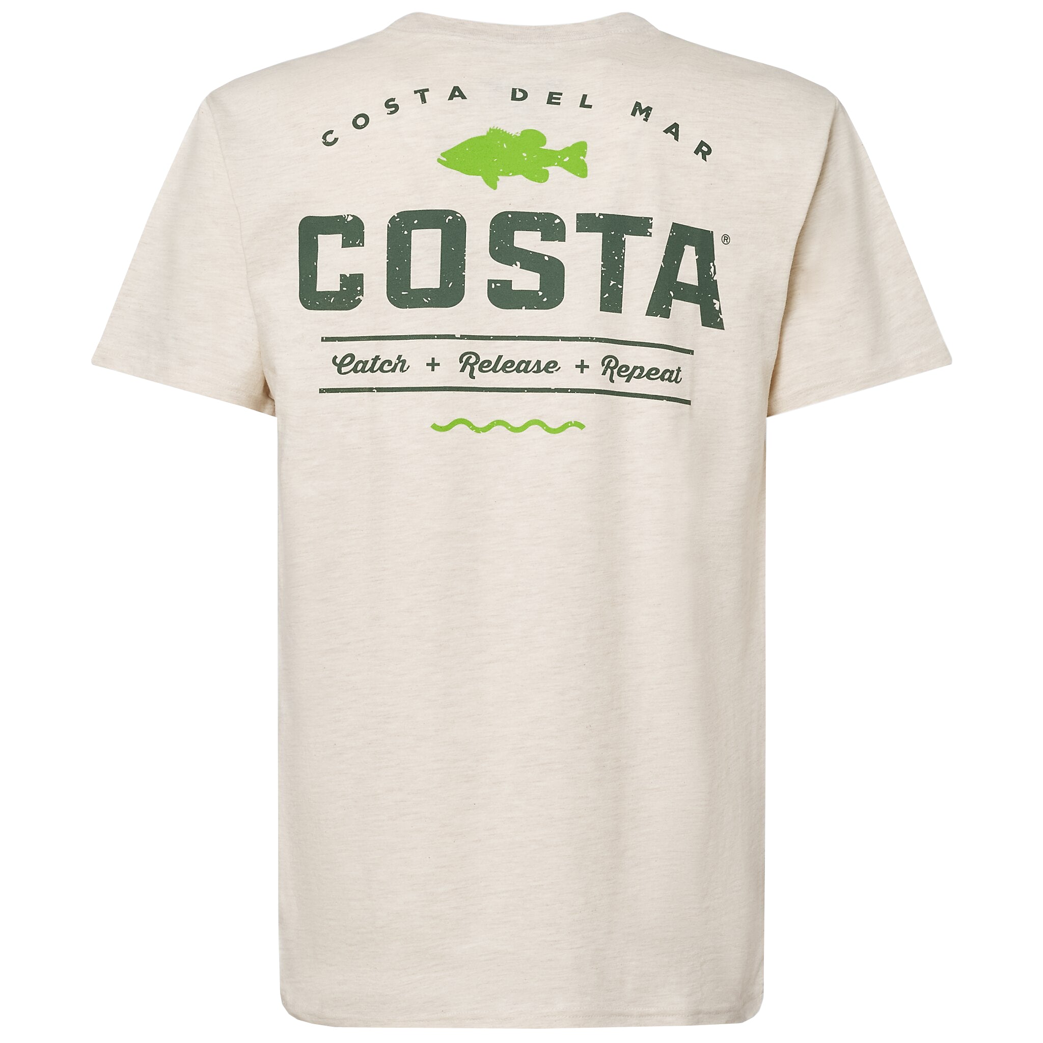 Costa Del Mar Topwater SS Tee Natural Heather XXL