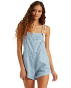 Billabong Wild Pursuit Short Overall CHY-Chambray L