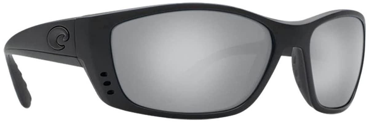 Costa Del Mar Fisch Sunglasses Blackout Silver Mirror 580P