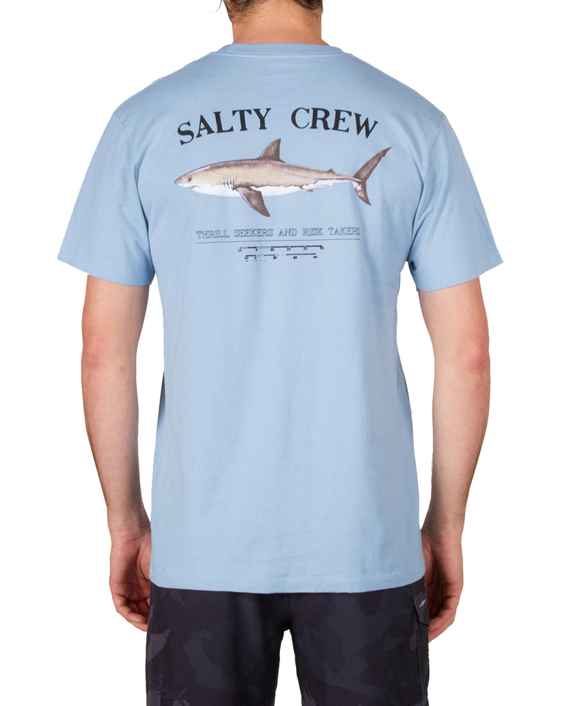 Salty Crew Bruce SS Tee Marine Blue XL