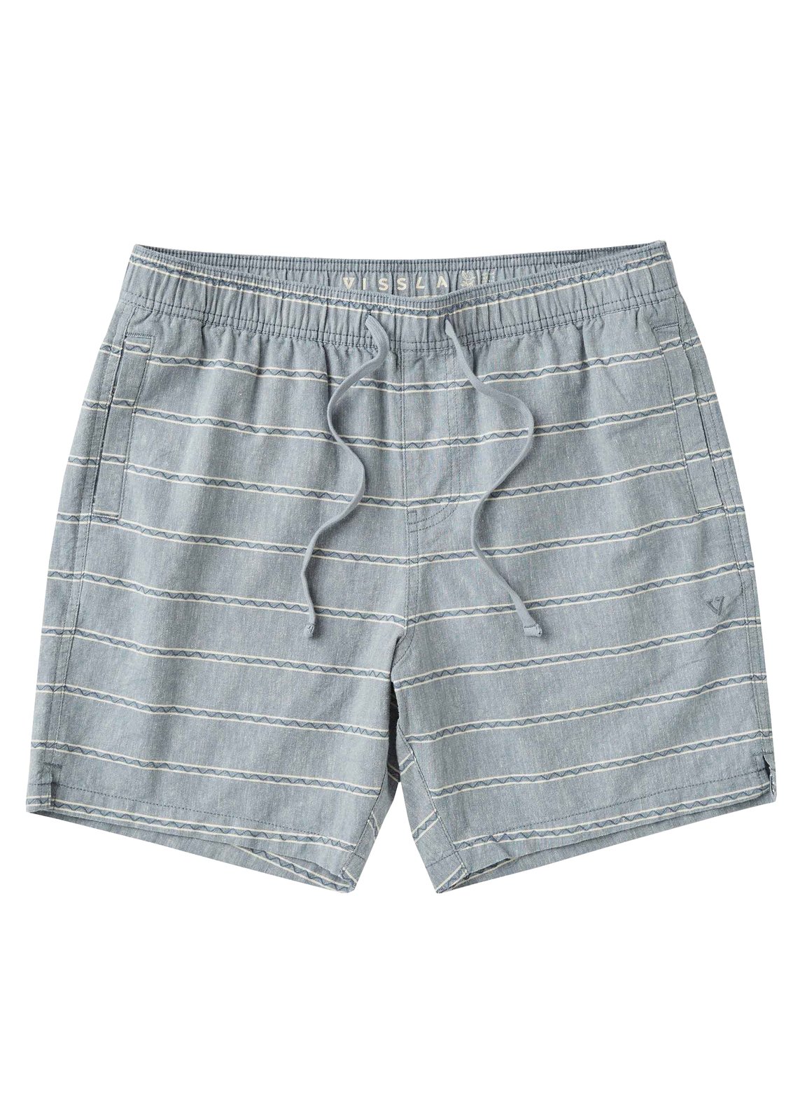 Vissla J. Linen Stripe Elastic Eco 18" Walkshort SLT M