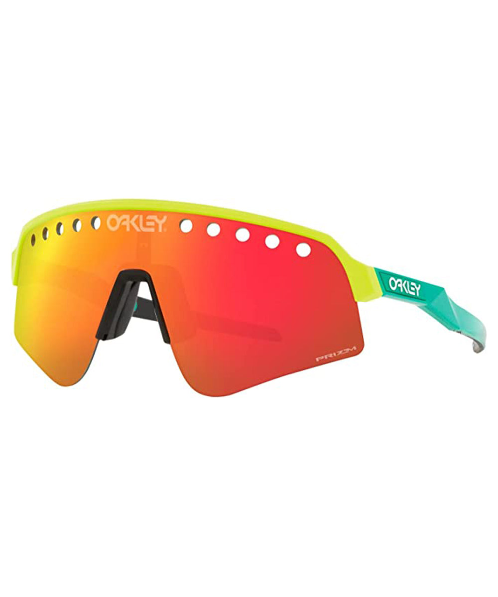 Oakley Sutro Lite Sweep Sunglasses TennisBallYellow/Celeste PrizmRuby