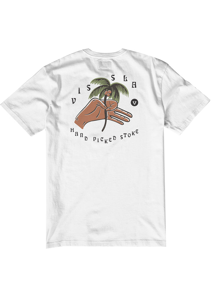 Vissla Hand Picked SS PKT Tee WHT L