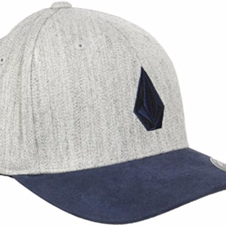 Volcom Full Stone Heather Flex fit Hat IND-Indigo S/M