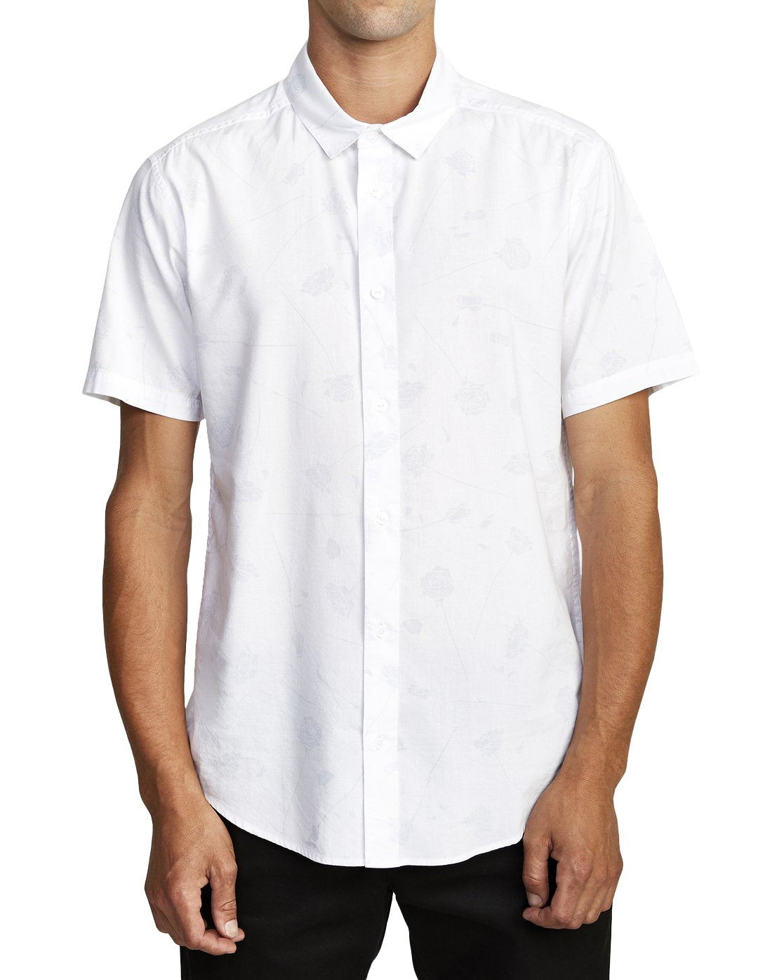 RVCA Cold Roses SS Mens Woven