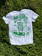 Island Water Sports Keep It Clean SS Tee White/Green S