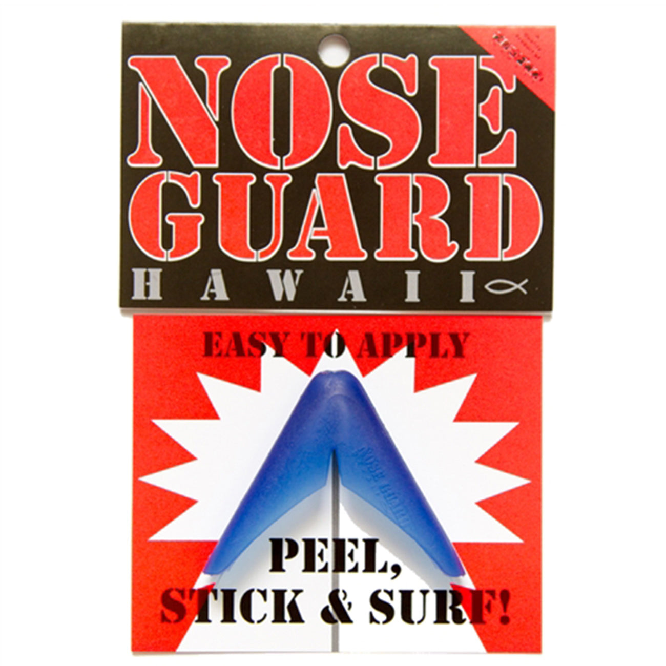 SurfCo Old School Nose Guard Super Slick Blue