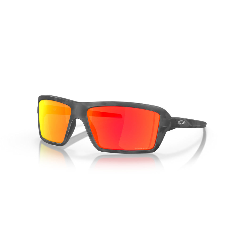 Oakley Cables Sunglasses BlackCamo PrizmRuby