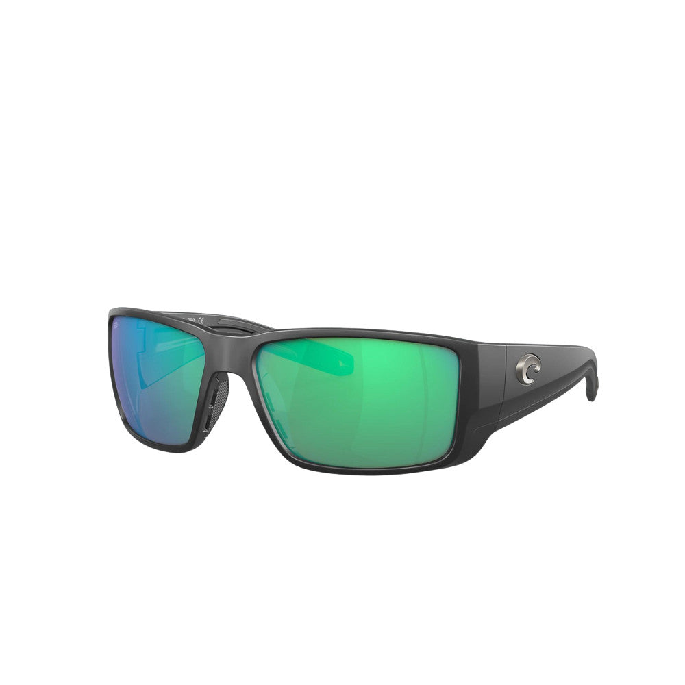 Costa Del Mar Blackfin Pro Sunglasses MatteBlack GreenMirror 580G