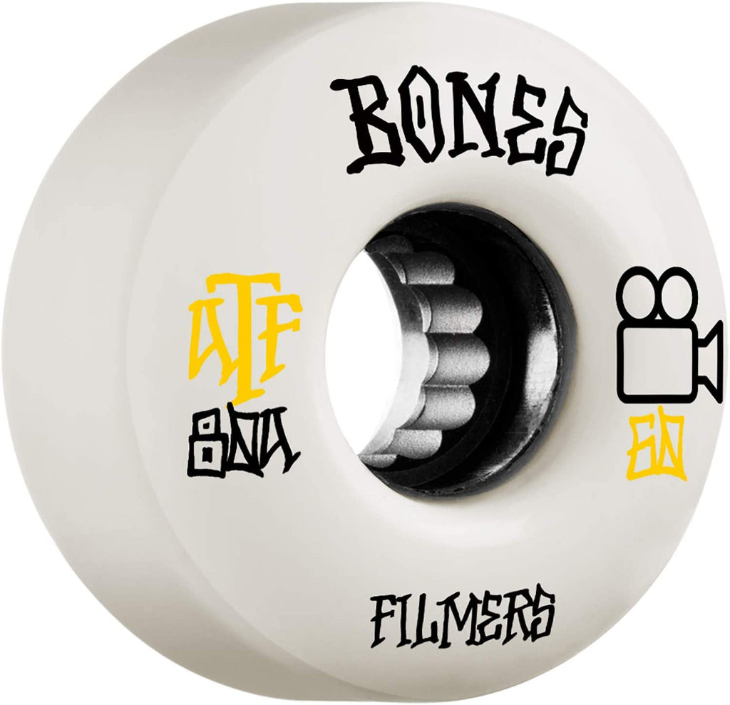 Bones Filmers Skateboard Wheels WHT 60mm