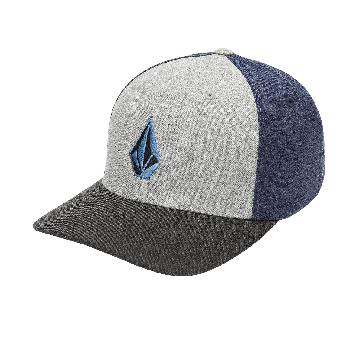 Volcom Full Stone Hthr Flexfit Hat SMB-SMOKEY BLUE S/M