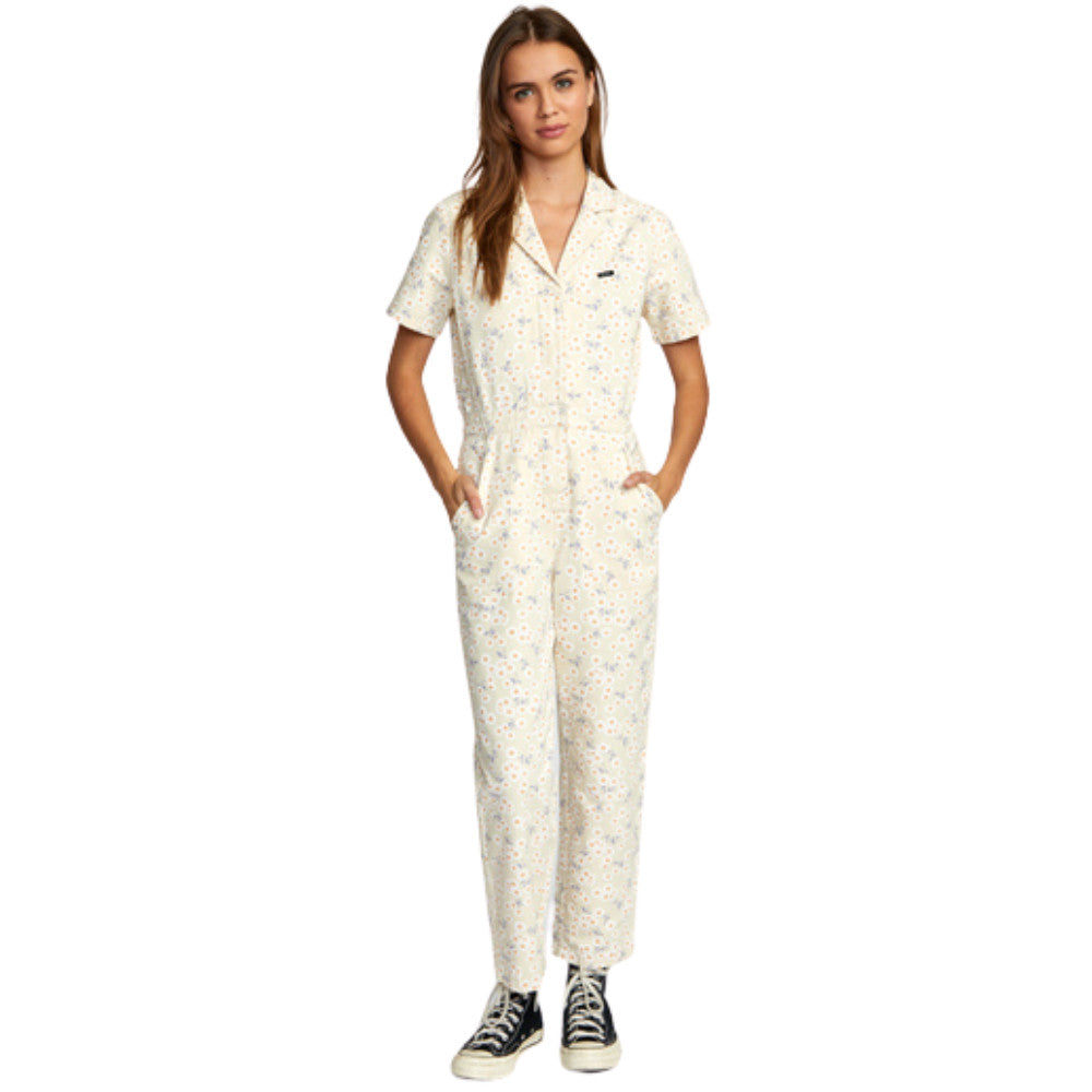 RVCA Nightshift Jumpsuit YCQ0-Afterglow S/8