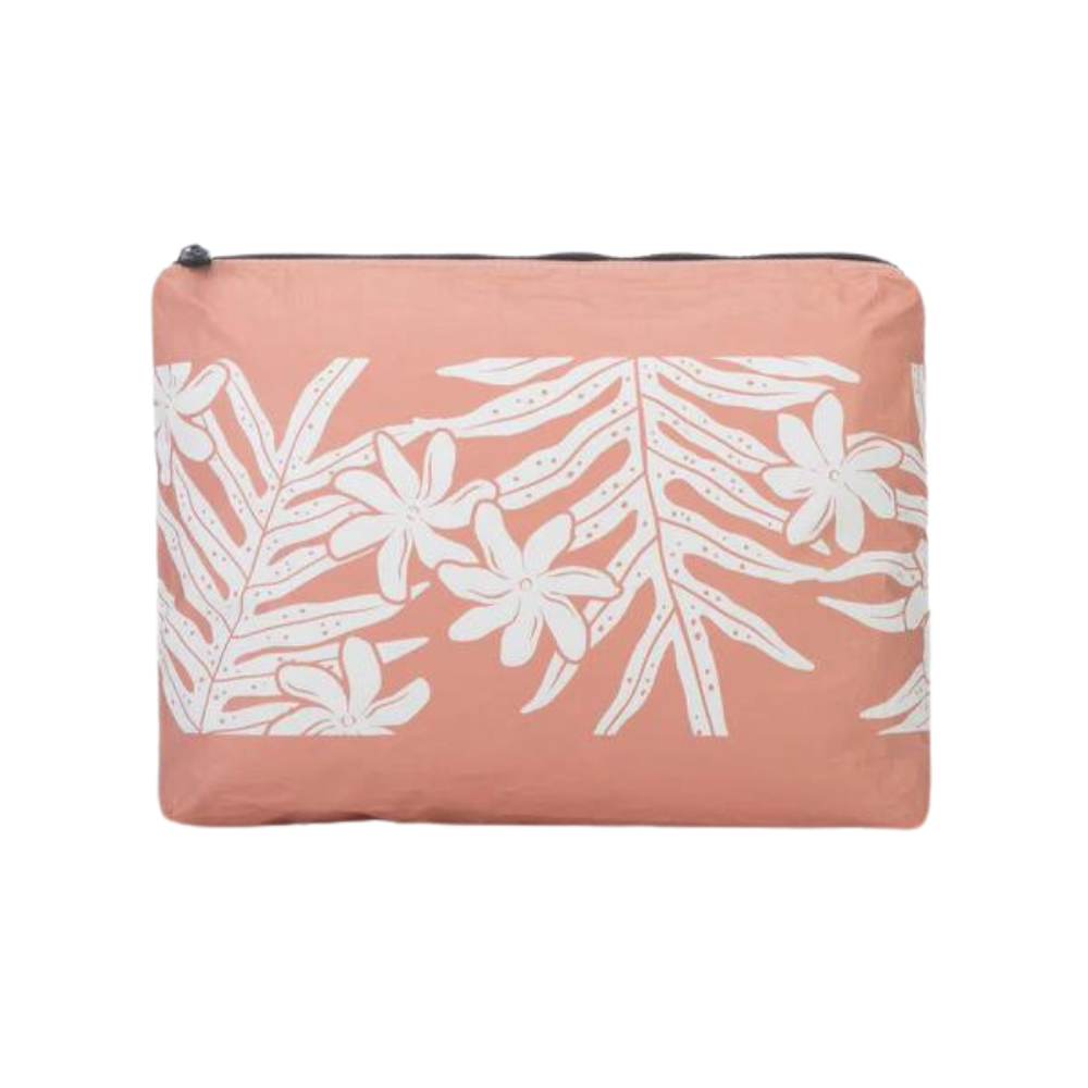 Aloha Mid Zip Clutch Laua'e - Rust OS