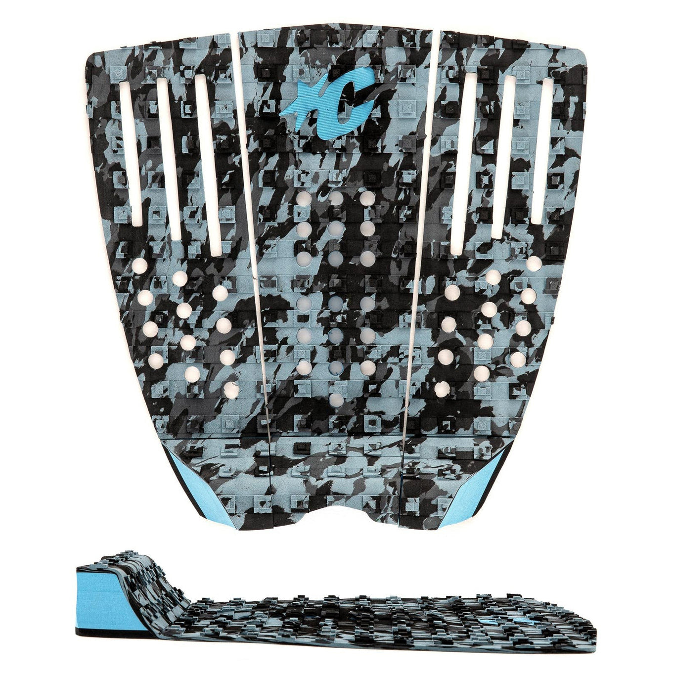 Creatures of Leisure Reliance 3 Traction Pad Marine Camo-Cyan