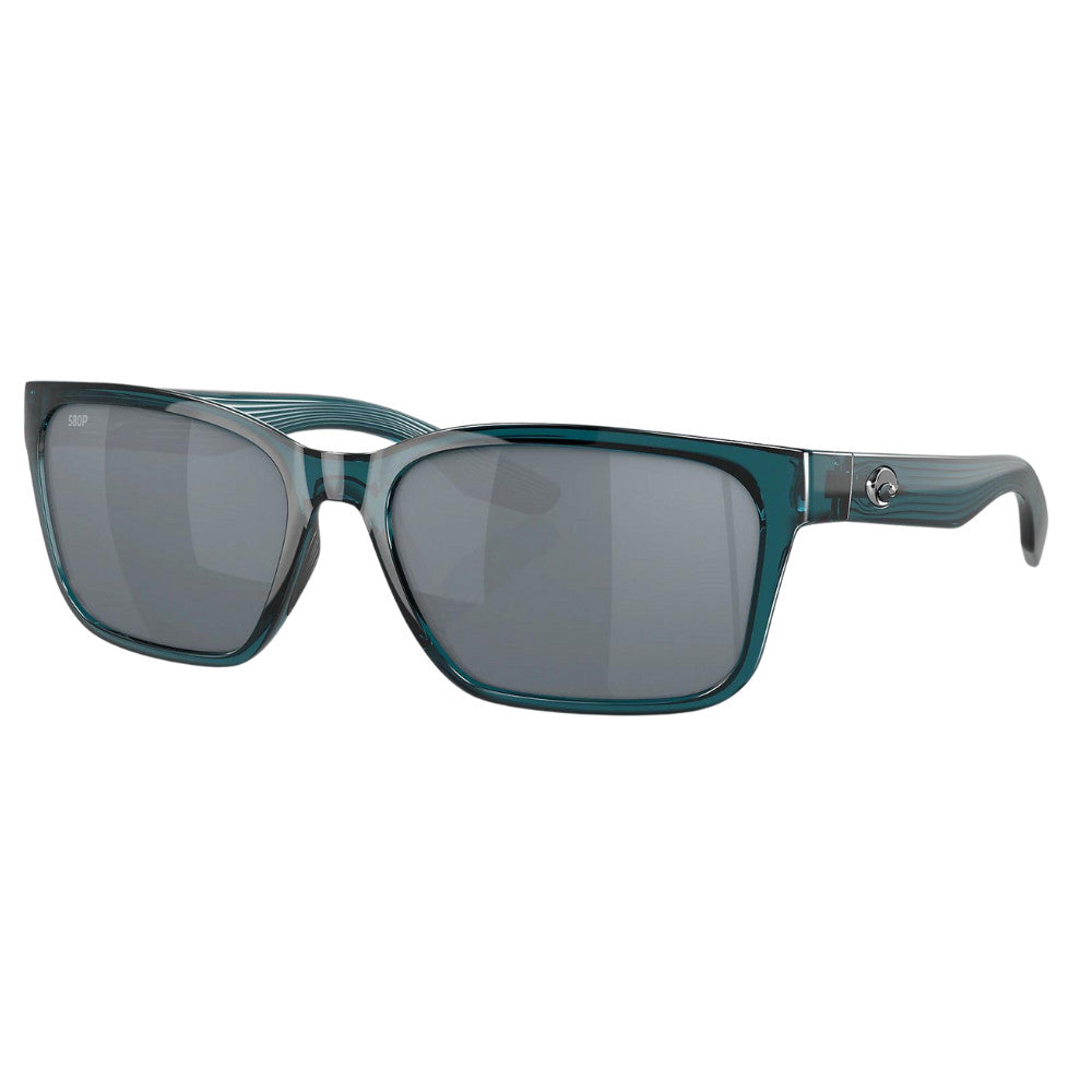 Costa Del Mar Palomas Polarized Sunglasses Teal GraySilverMirror580P