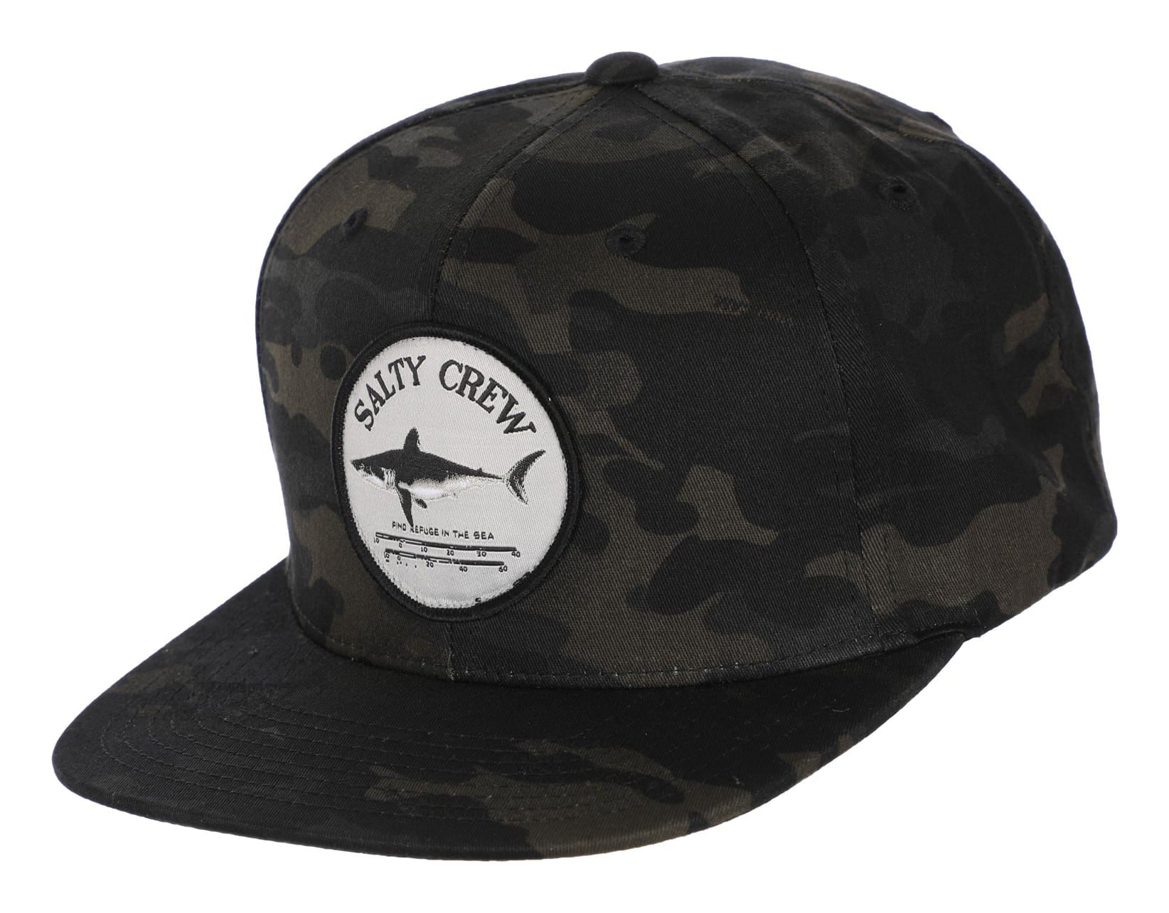 Salty Crew Bruce 6 Panel Hat Multicam/Black OS