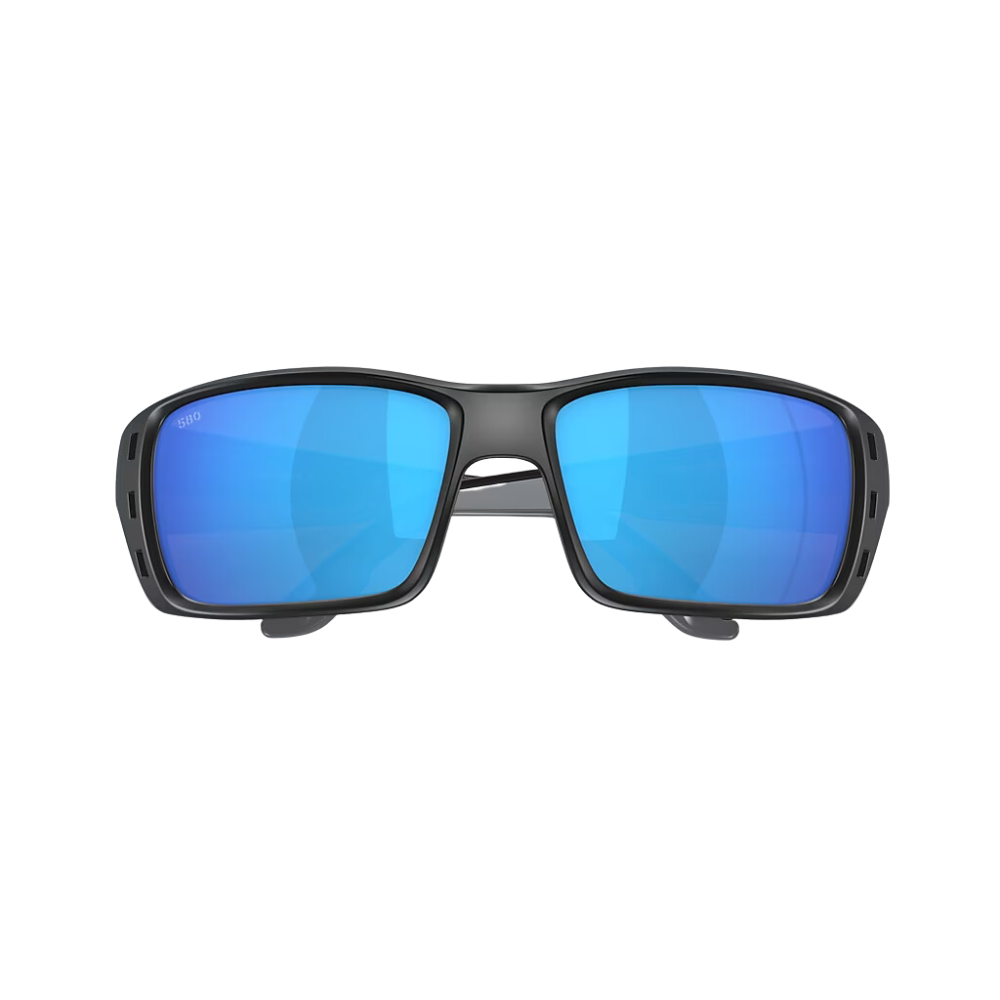 Costa Del Mar Permit Blue Mirror 580G  Matte Black Frame