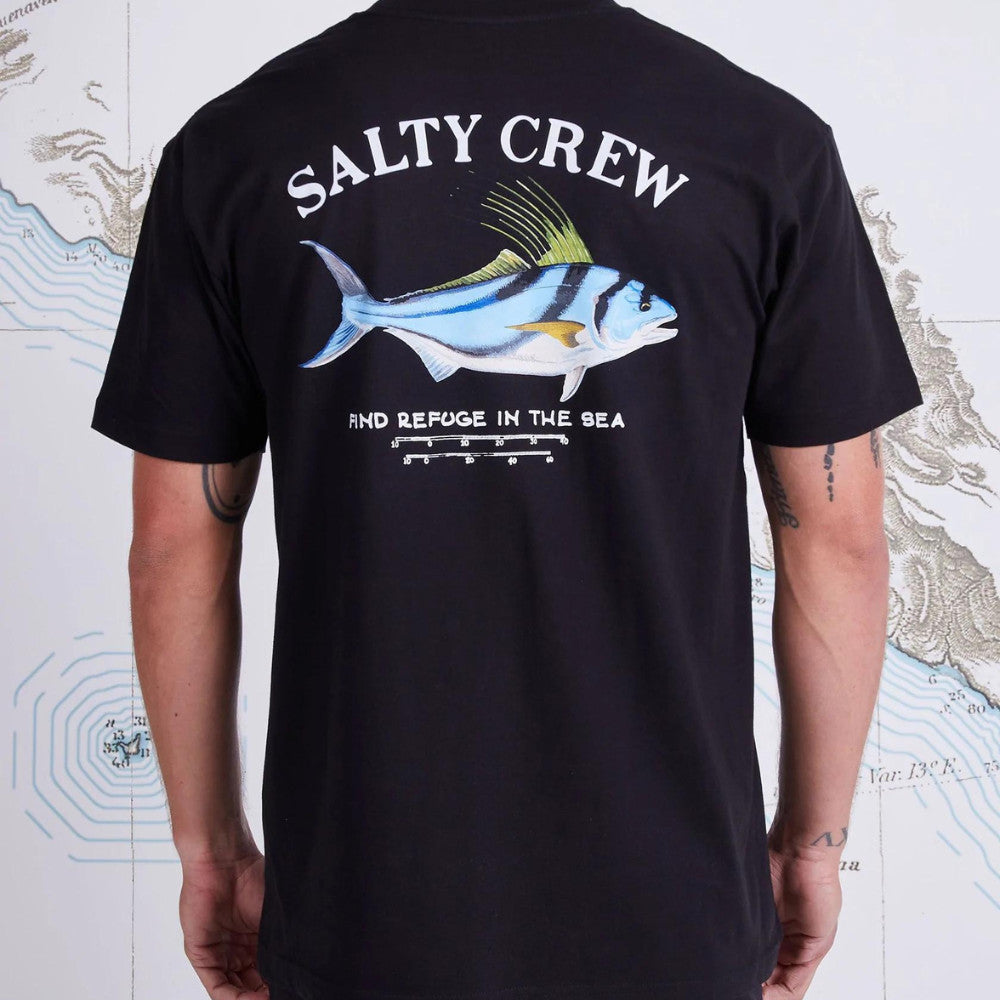 Salty Crew Rooster Premium SS Tee Black XXL