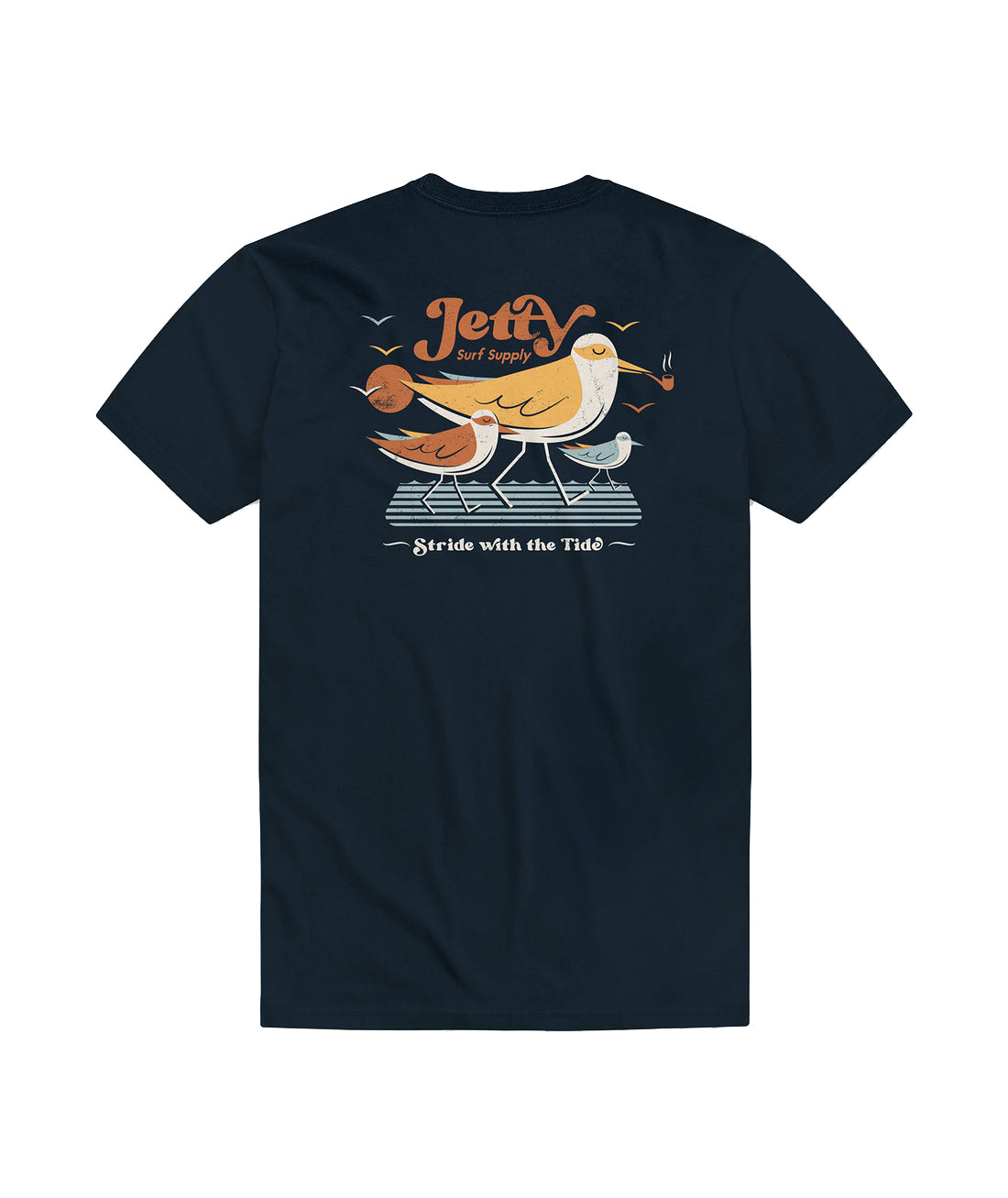 Jetty Piper SS Tee Navy XL