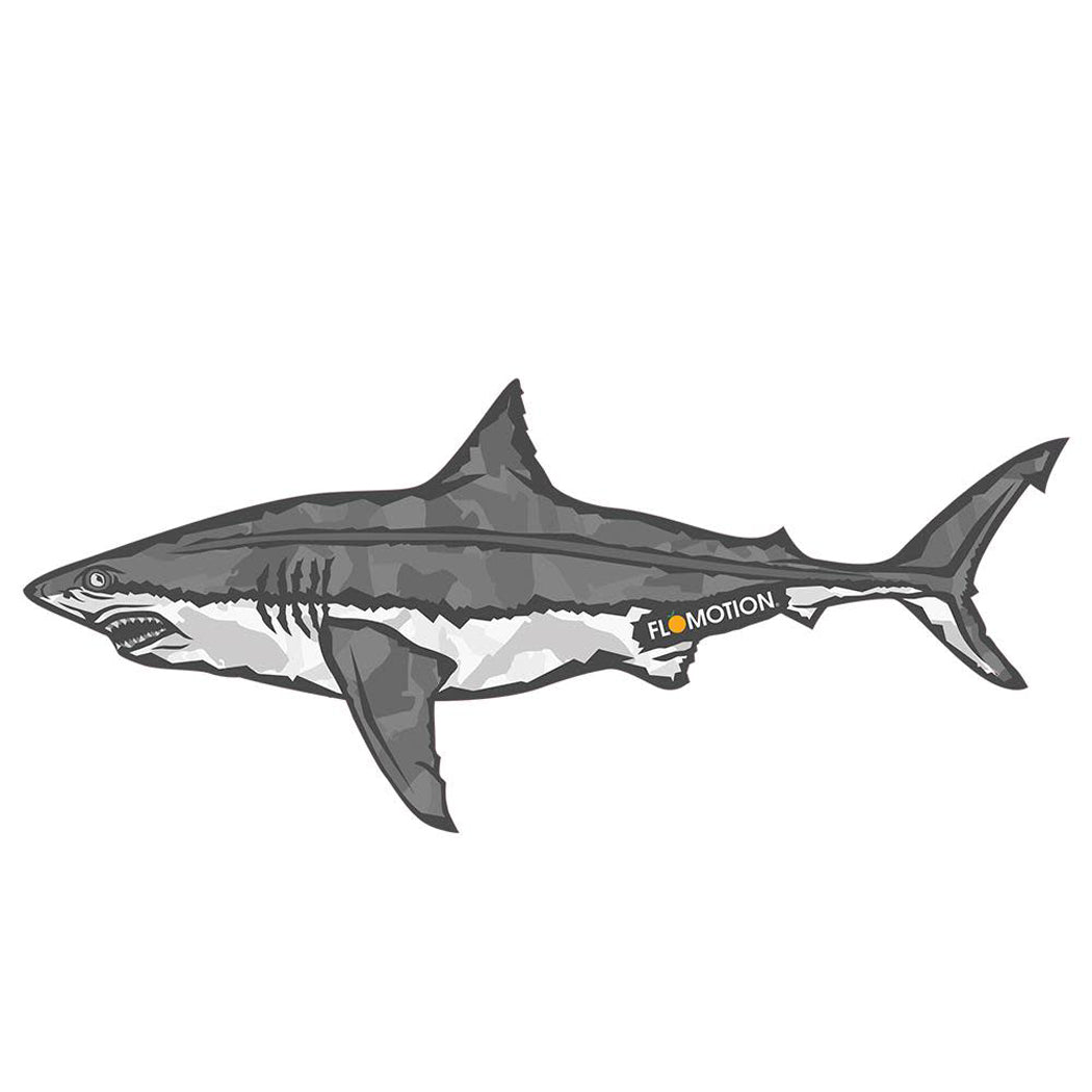 Flomotion Great White Shark Sticker CAM OS