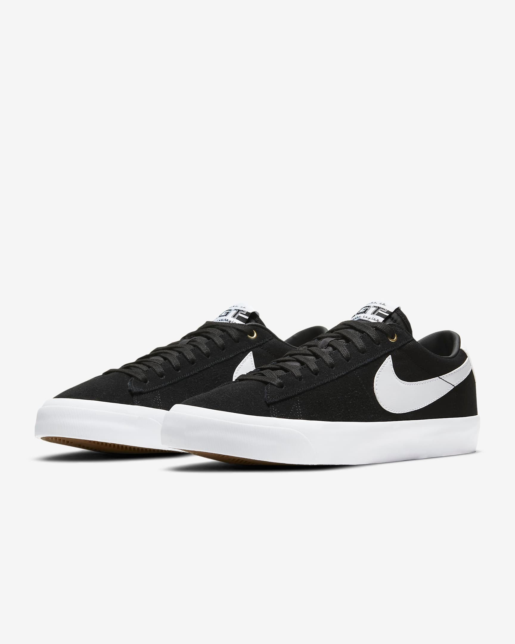 Nike SB Zoom Blazer Low Pro GT 002-Black/White 7.5