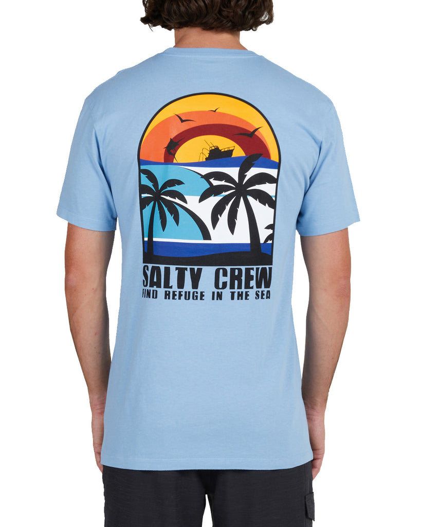 Salty Crew Beach Day Premium SS Tee  Marine Blue XL