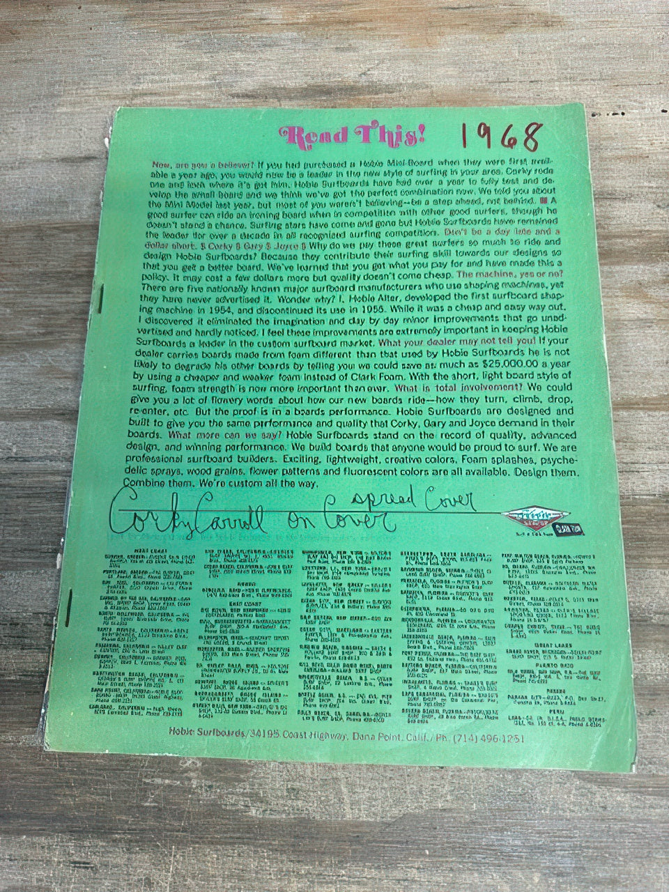 Surfer Magazine Vol. 9 No. 3 - 1968 (Missing Cover)