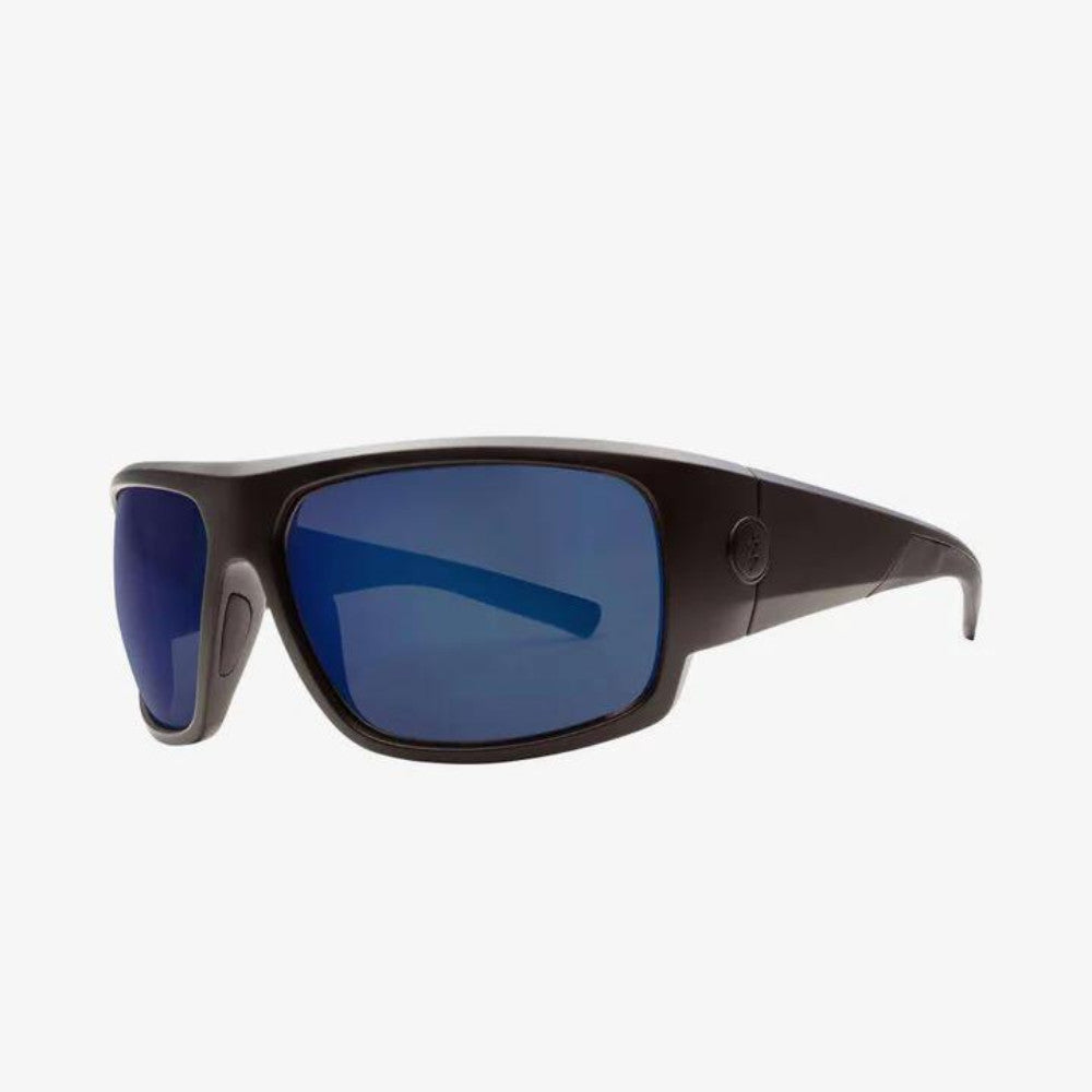 Electric Mahi Polarized Sunglasses MatteBlack Blue Oversized