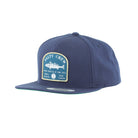 Salty Crew Ghost 5 Panel Hat Navy OS