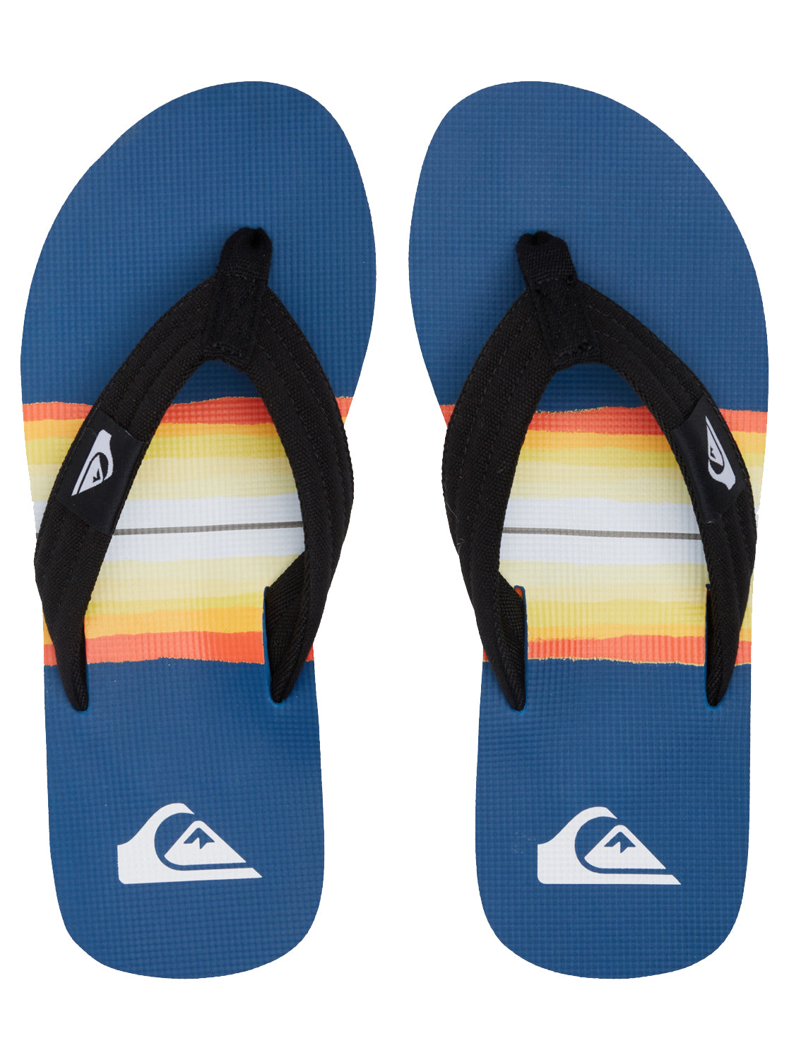 Quiksilver Molokai Layback Youth Sandal BYJ2-Blue 2 13 C