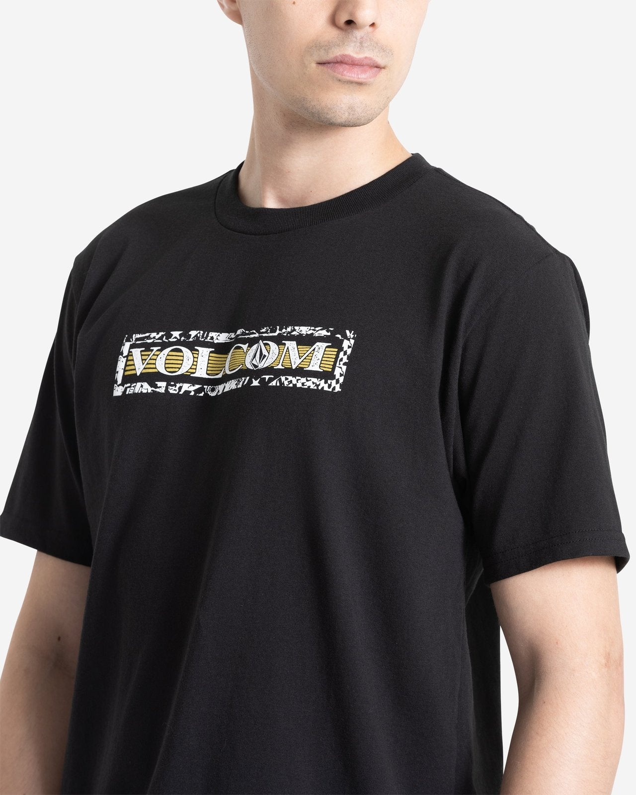 VOLCOM YOU DRAIN SST BLK-BLACK L