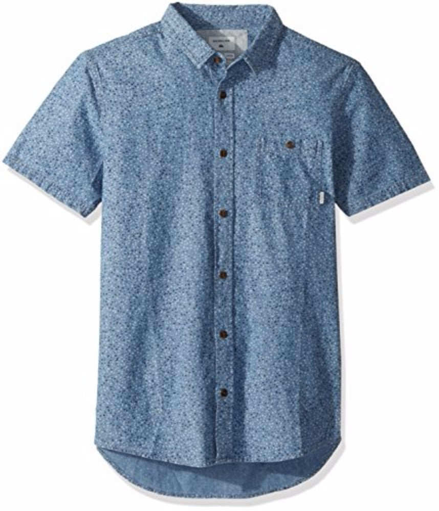 Quiksilver Printed Chambray SS Woven BYL6-Chambray L