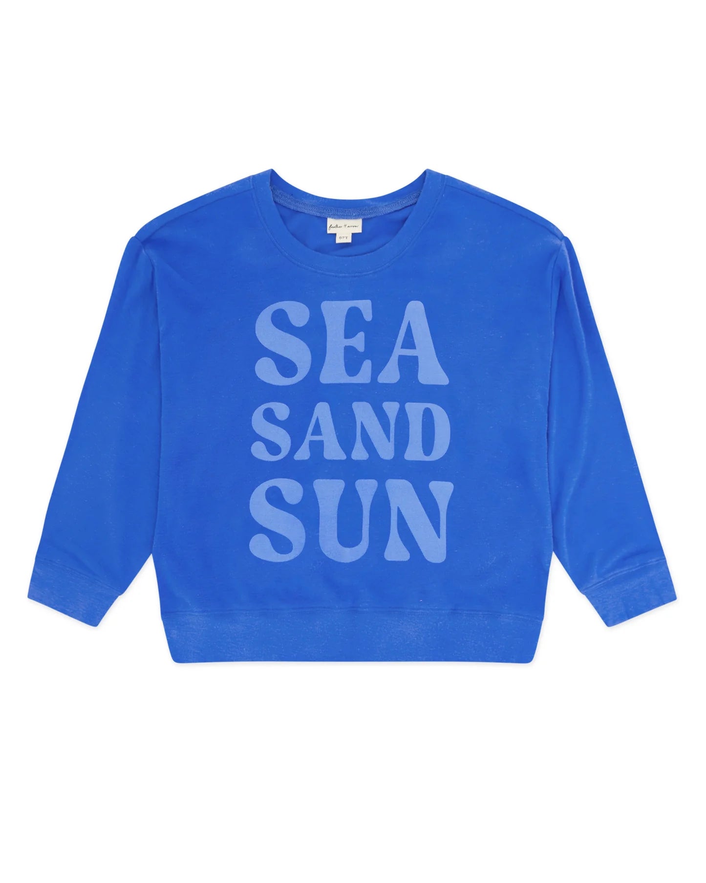 Feather 4 Arrow Weekend Sweatshirt MNB - MARINA BLUE 4-5Y