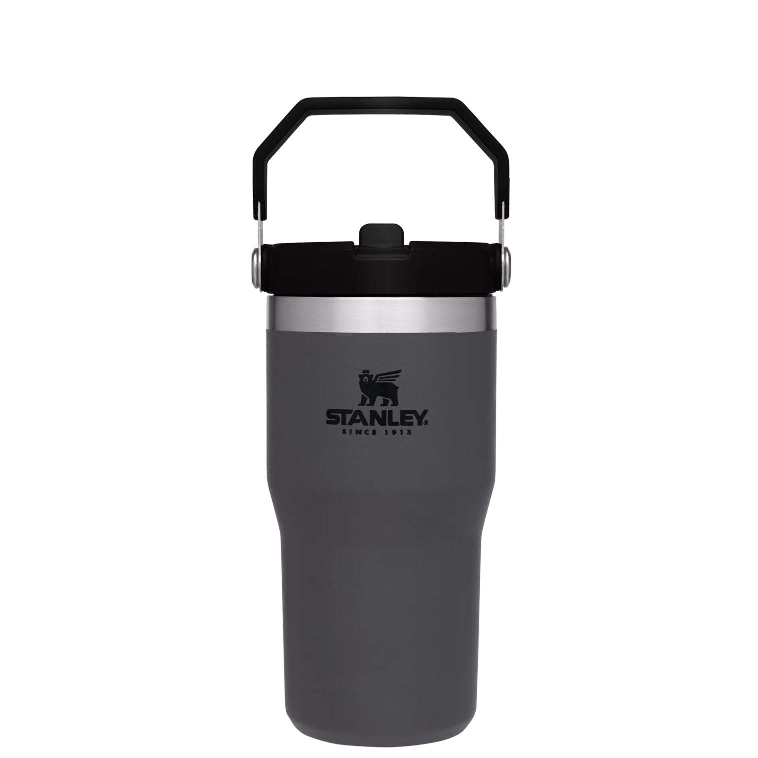 Stanley IceFlow Flip Straw Tumbler Charcoal 20oz