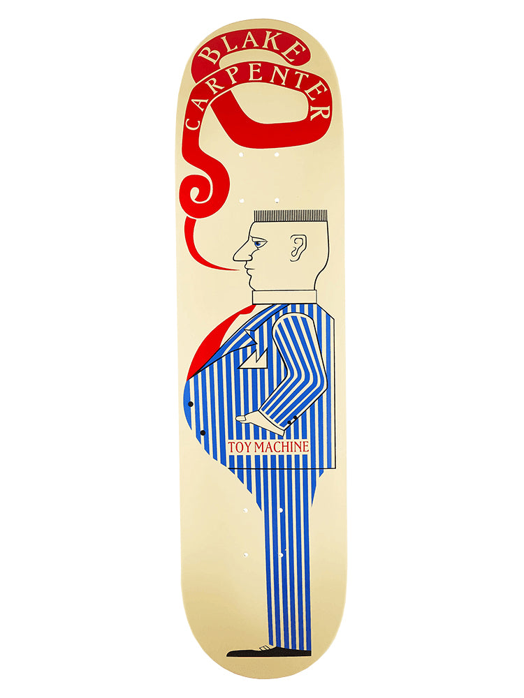 Toy Machine Skateboards Suit Deck Carpenter 8.13