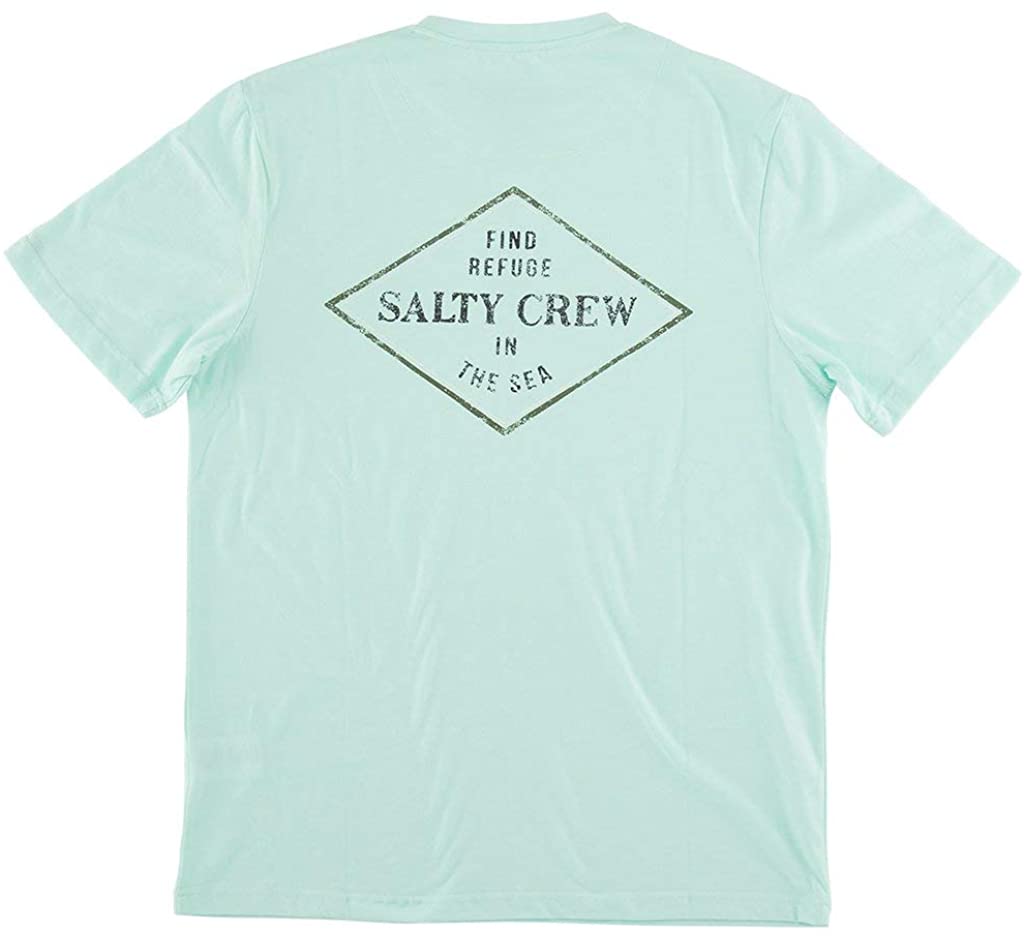 Salty Crew Four Corners SS Tech Tee Aqua XXL