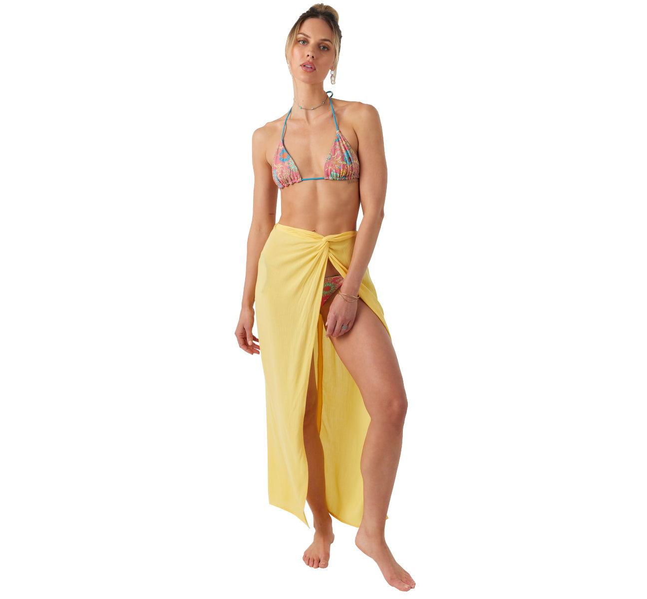 O'Neill Hanalei Skirt Cover-Up YEL L