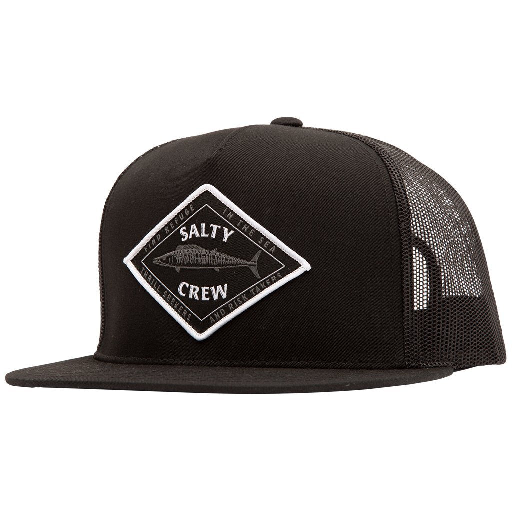Salty Crew Hot Wire Boys Trucker Hat Black OS