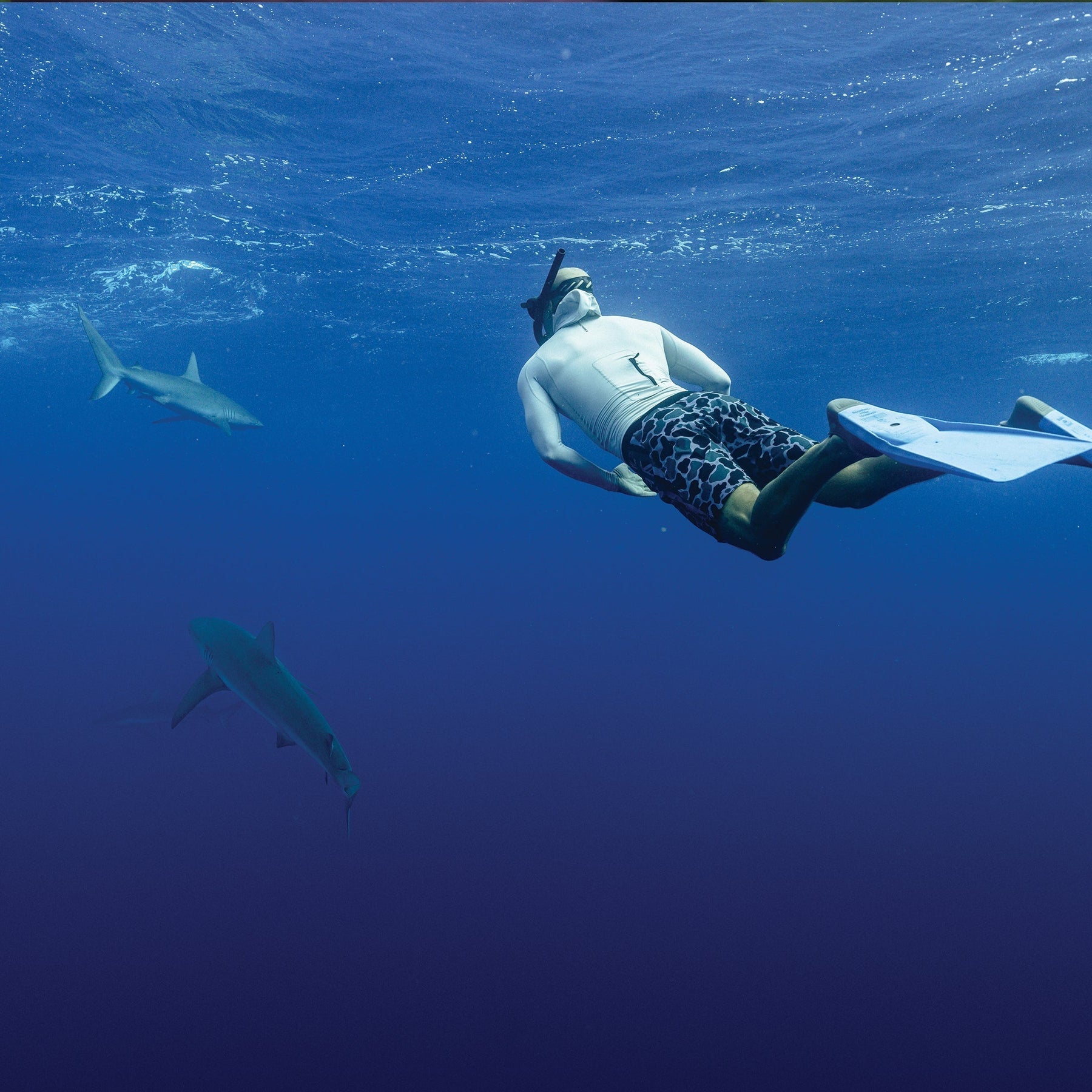 Florence Marine X Long Sleeve Utility Pocket Hooded Rashguard BLK XXL