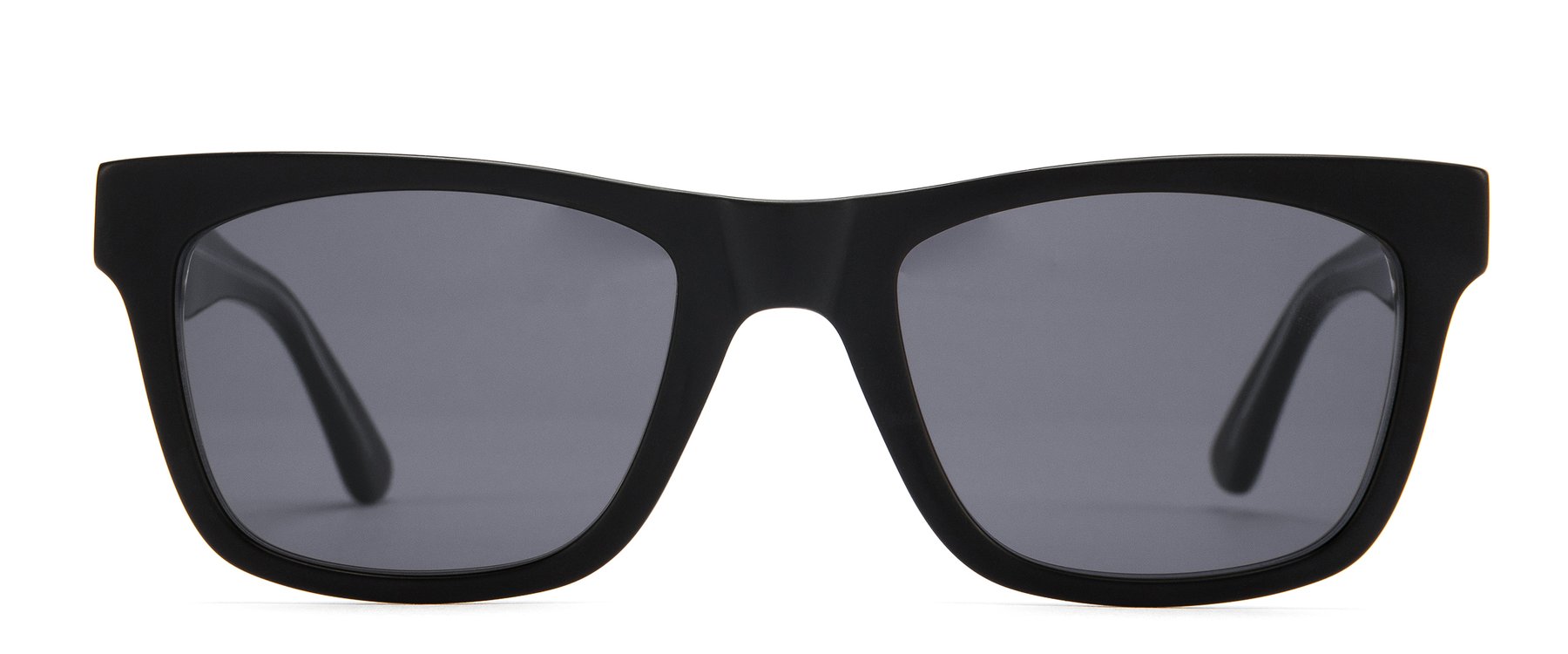 Otis Hawton Polarized Sunglasses Matte Black Grey Square