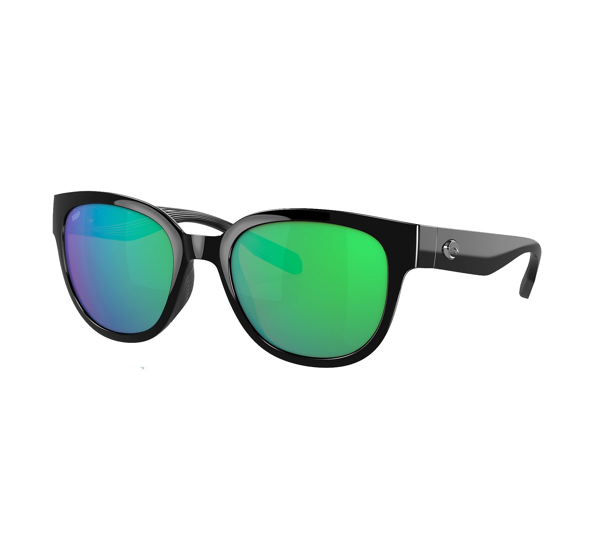 Costa Del Mar Salina Polarized Sunglasses Black GreenMirror 580P